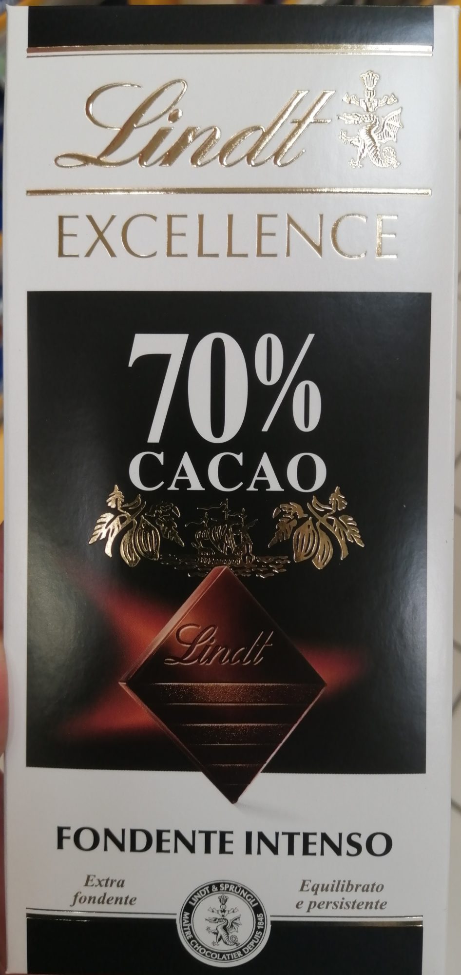 Lindt Excellence Dark Chocolate Nutrition Information